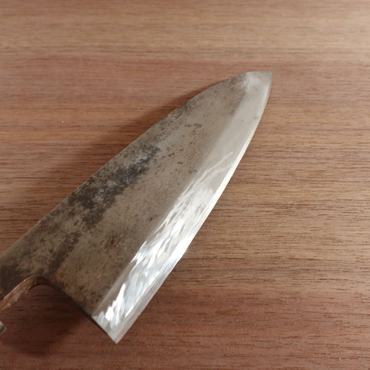 Sakai Yoshihiko Deba Knife, Sharpened, Special, Carbon Steel, Over 6 Sun, Single Bevel, 185mm