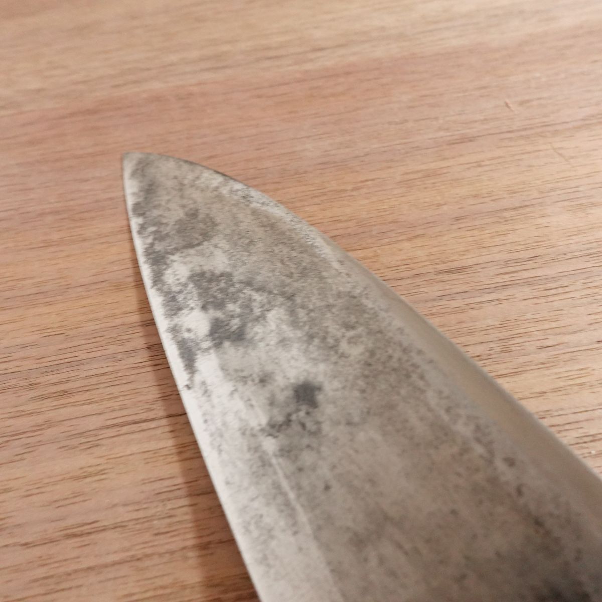 Sakai Yoshihiko Deba Knife, Sharpened, Special, Carbon Steel, Over 6 Sun, Single Bevel, 185mm