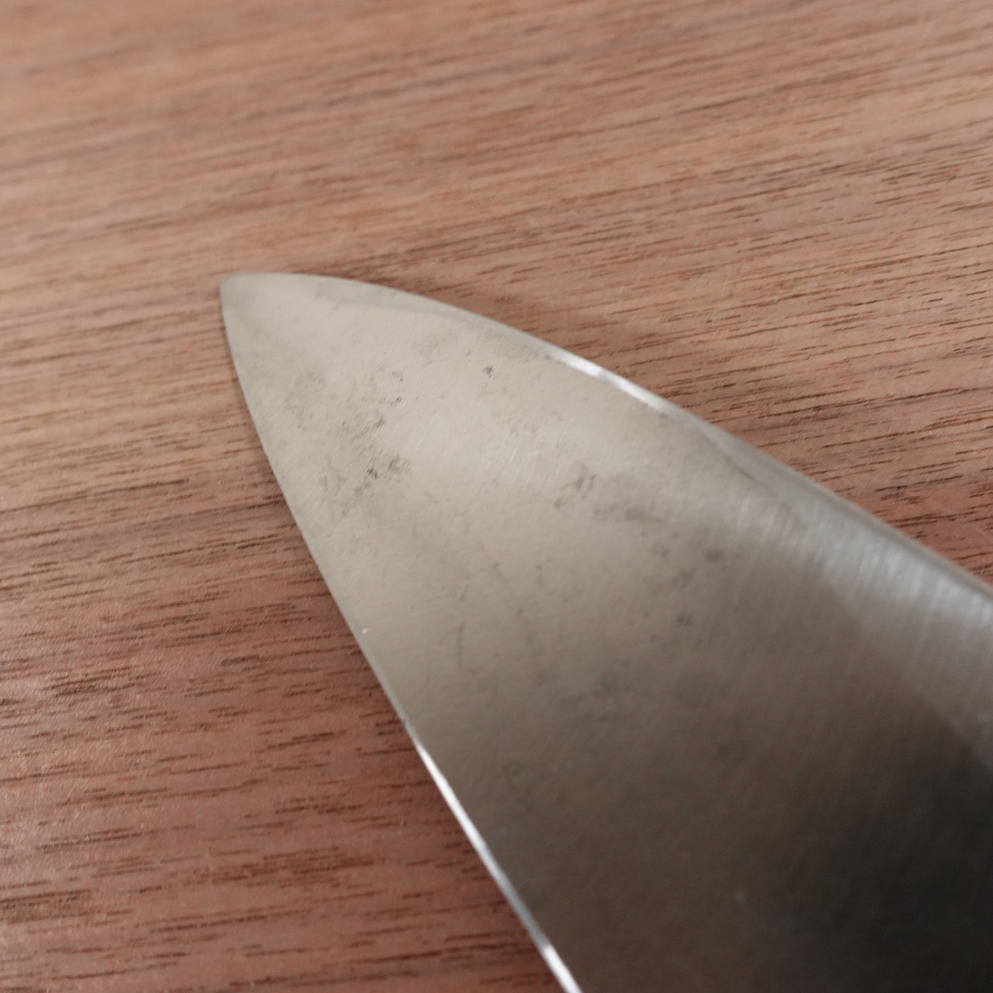 Sakai Genkichi Deba Knife, Sharpened, Negoro Lacquer Handle, Sakai Blade Sticker, Artisan Craft, Excellent Condition, 150mm