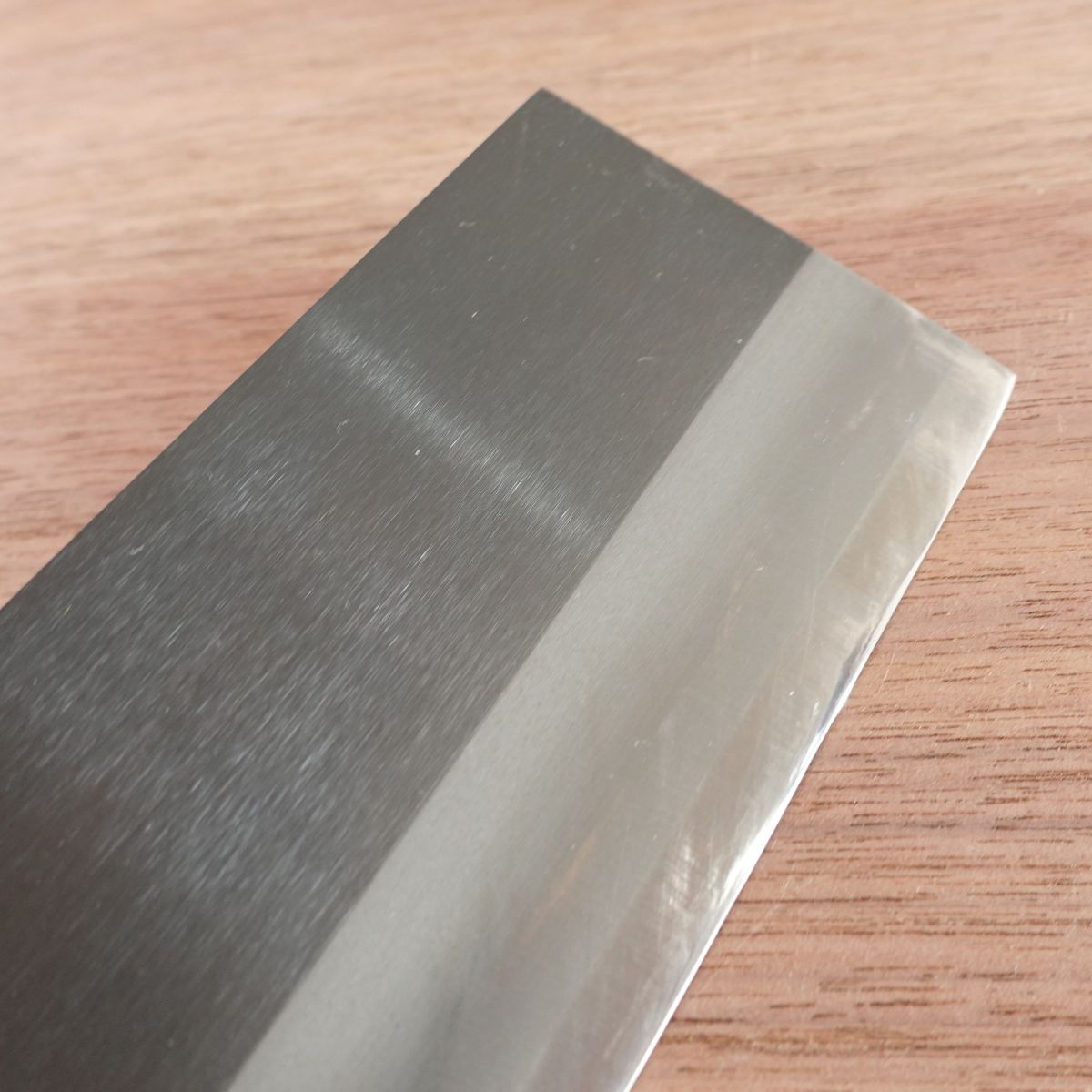 Seki Magoroku Soba Knife, Sharpened, Kurouchi Finish, Noodle Cutter, Boxed, Nearly Unused, 215mm