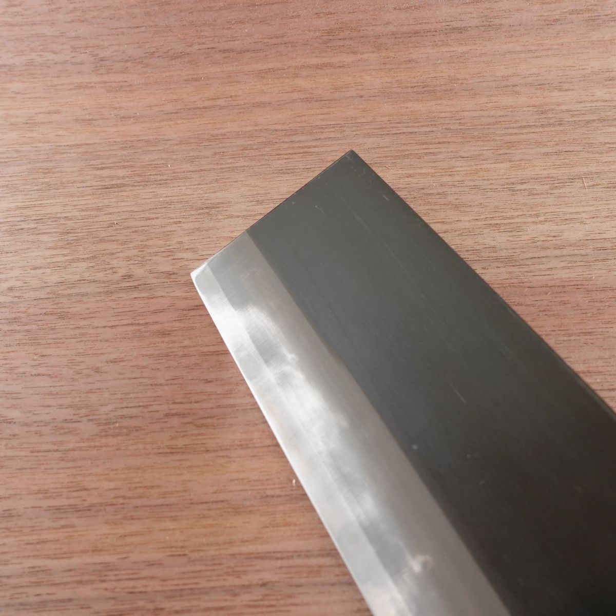 Seki Magoroku Soba Knife, Sharpened, Kurouchi Finish, Noodle Cutter, Boxed, Nearly Unused, 215mm
