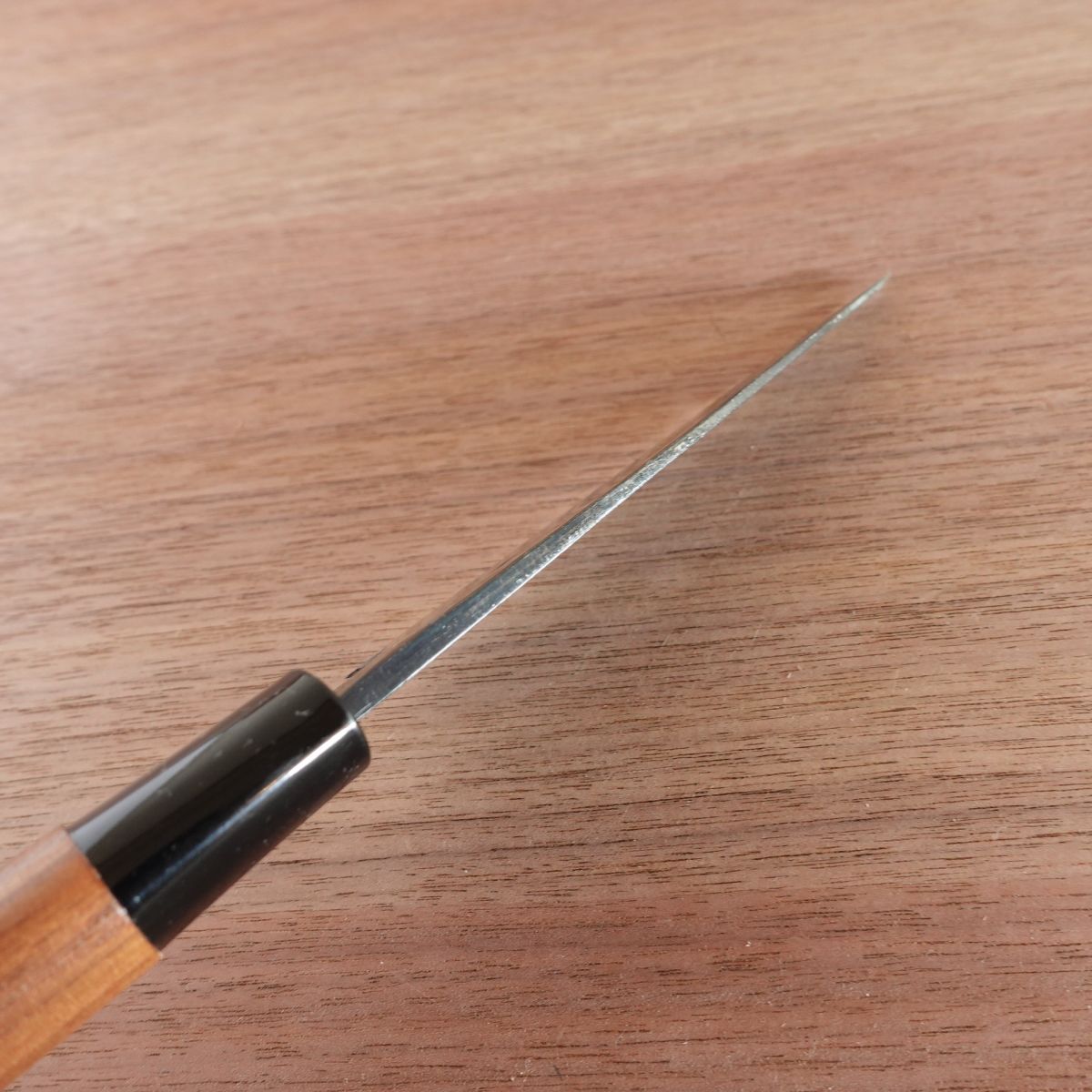 Sakoda Aji-Kiri Knife, Sharpened, Kurouchi Finish, Hand-Forged, Special Edition, Boxed, Unused, 125mm