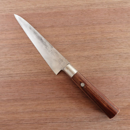 Hiromoto Gyuto Knife, Sharpened, Hagane Hon-Warikomi, Straight Edge Profile, 175mm