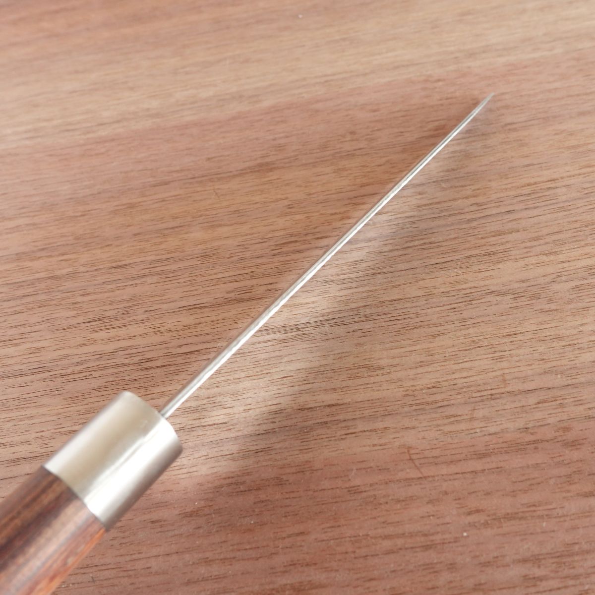 Hiromoto Gyuto Knife, Sharpened, Hagane Hon-Warikomi, Straight Edge Profile, 175mm