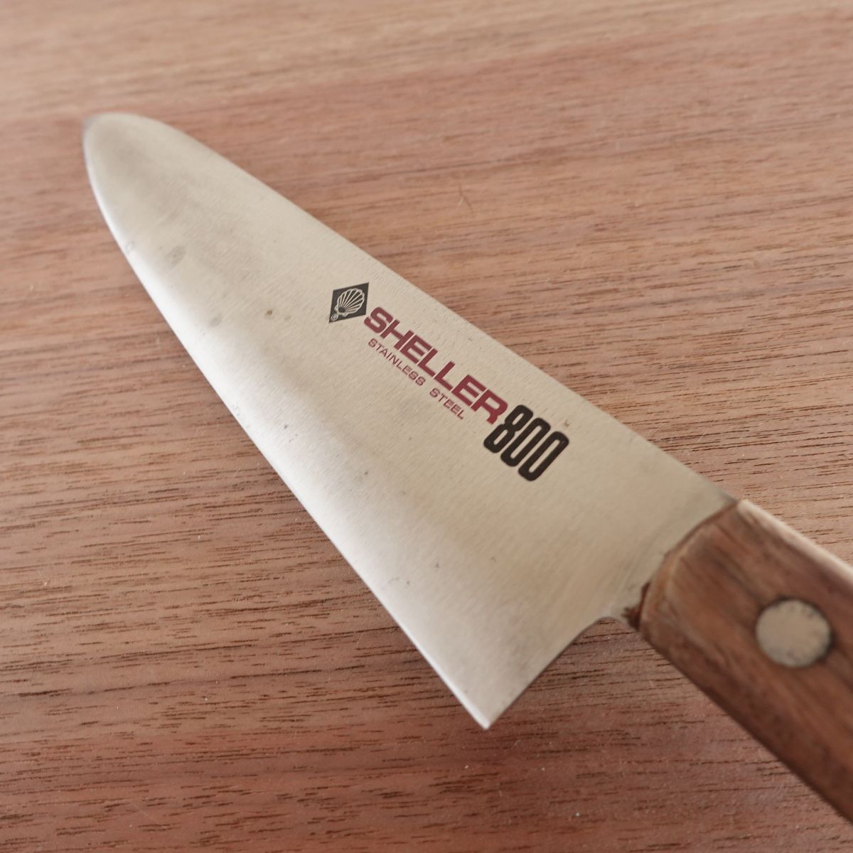 KAI Gyuto Knife, Sharpened, SHELLER800, Stainless Steel, All-Purpose Knife, 180mm