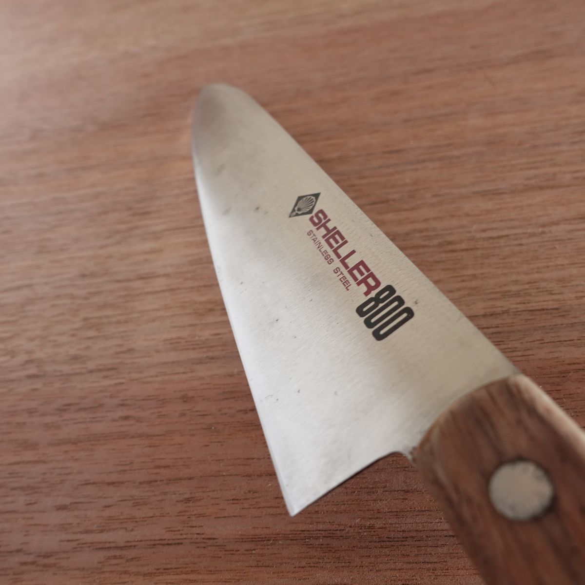 KAI Gyuto Knife, Sharpened, SHELLER800, Stainless Steel, All-Purpose Knife, 180mm