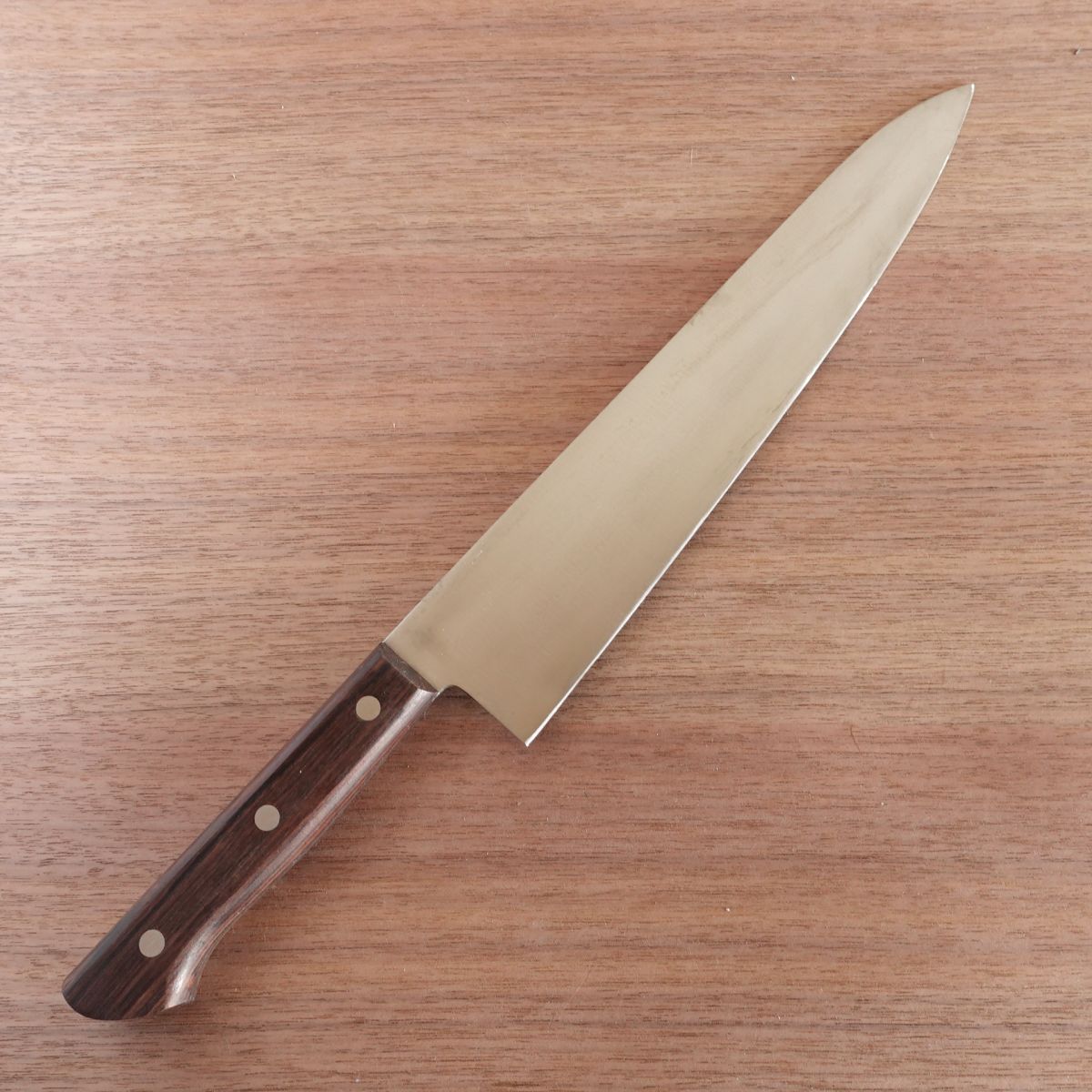 Kanemoto Gyuto Messer, geschliffen, Kochmesser, Hagane, Neuwertig, 275mm