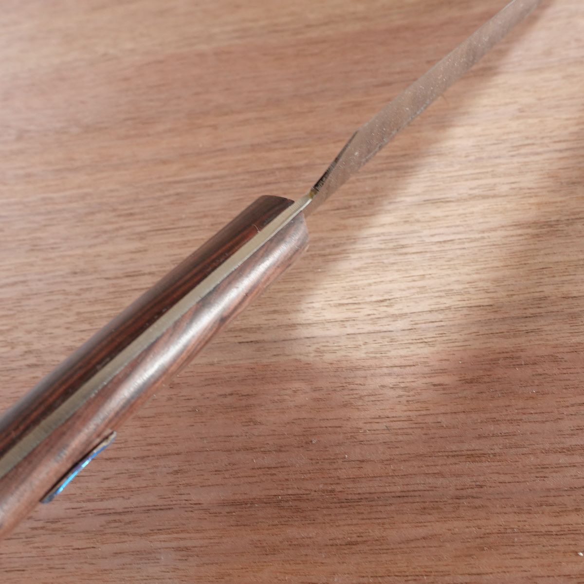 Kanemoto Gyuto Messer, geschliffen, Kochmesser, Hagane, Neuwertig, 275mm