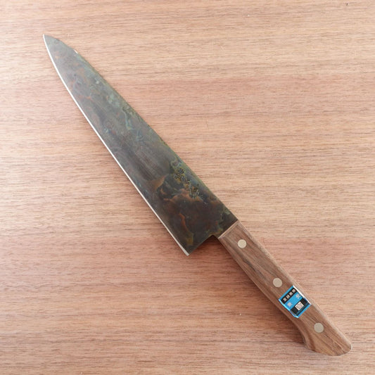 [HYPER REBORN] Kanemoto Gyuto Knife, Sharpened, Black Oxide Finish, Chef Knife, Hagane, 275mm