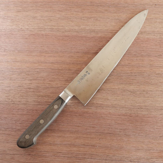 Naozumi Gyuto Knife, Sharpened, Chef Knife, Premium Grade, Lightly Used, 245mm