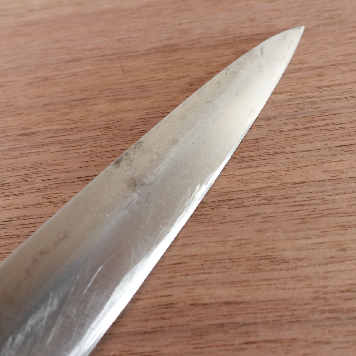 Norimasa Yanagiba Knife, Sharpened, Water Buffalo Handle, Sashimi Knife, Handle Crack, 270mm