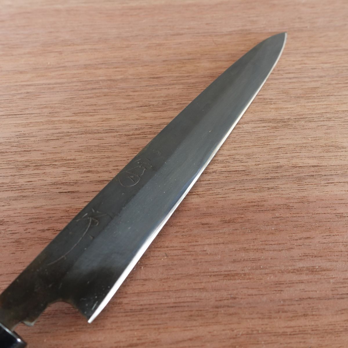 [HYPER REBORN] Fugen Yanagiba Knife, Sharpened, Black Oxide Finish, Sashimi Knife, Hagane, 195mm
