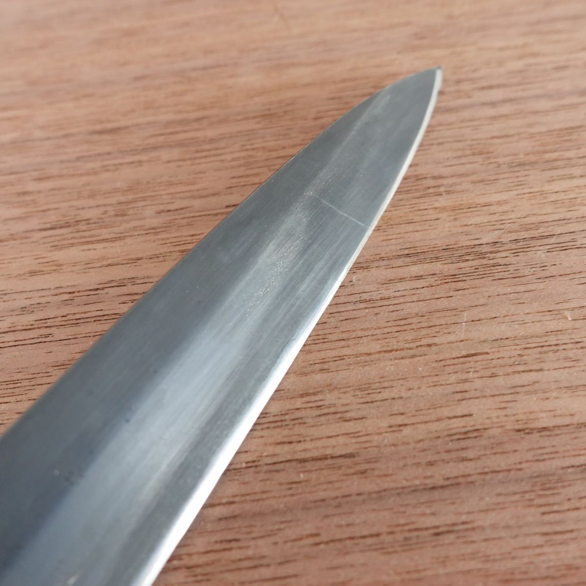 [HYPER REBORN] Fugen Yanagiba Knife, Sharpened, Black Oxide Finish, Sashimi Knife, Hagane, 195mm