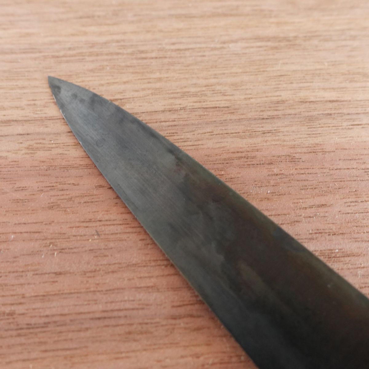 [HYPER REBORN] Fugen Yanagiba Knife, Sharpened, Black Oxide Finish, Sashimi Knife, Hagane, 195mm