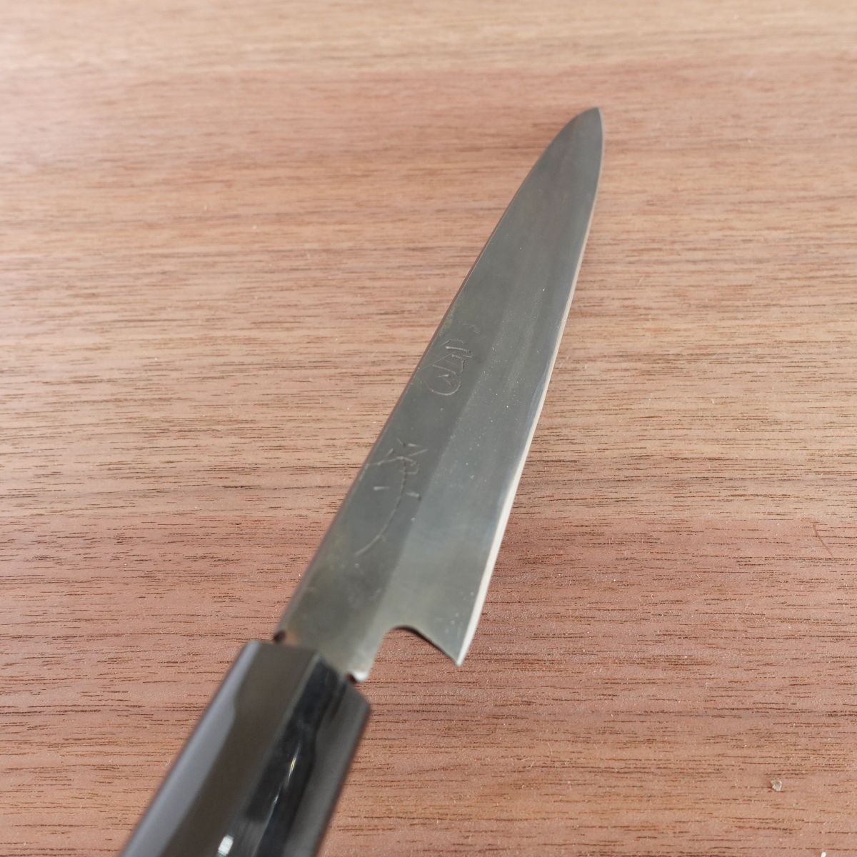 [HYPER REBORN] Fugen Yanagiba Knife, Sharpened, Black Oxide Finish, Sashimi Knife, Hagane, 195mm