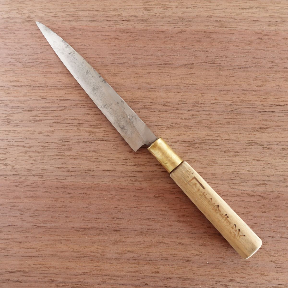 Sakai Toshimasa Yanagiba Knife, Sharpened, Yasuki Steel, Sashimi Knife, 175mm