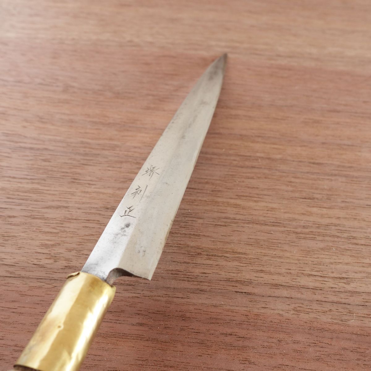 Sakai Toshimasa Yanagiba Knife, Sharpened, Yasuki Steel, Sashimi Knife, 175mm