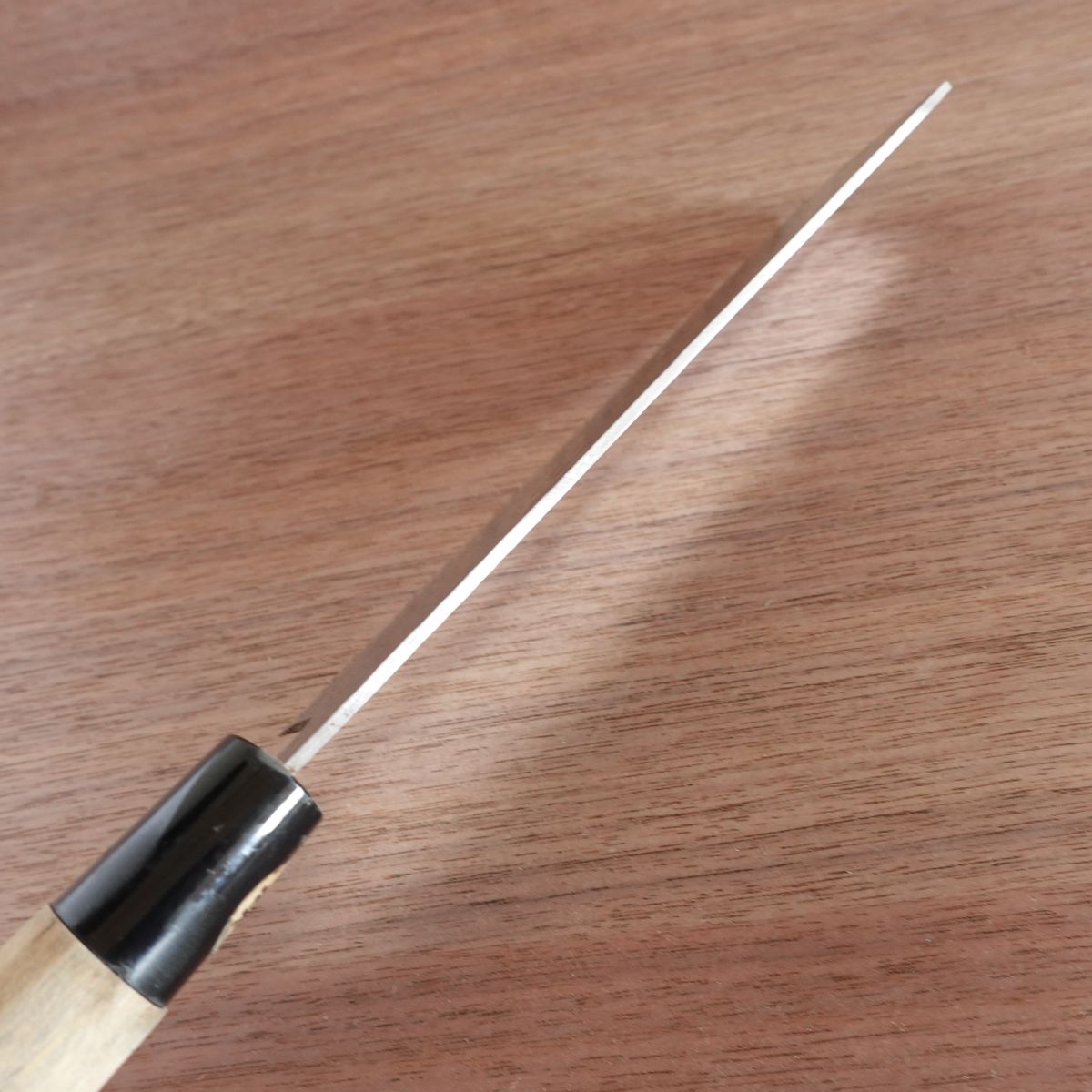 Akari Nakiri Knife, Sharpened, Stainless Steel, Tsuchime Finish, Vegetable Knife, 170mm