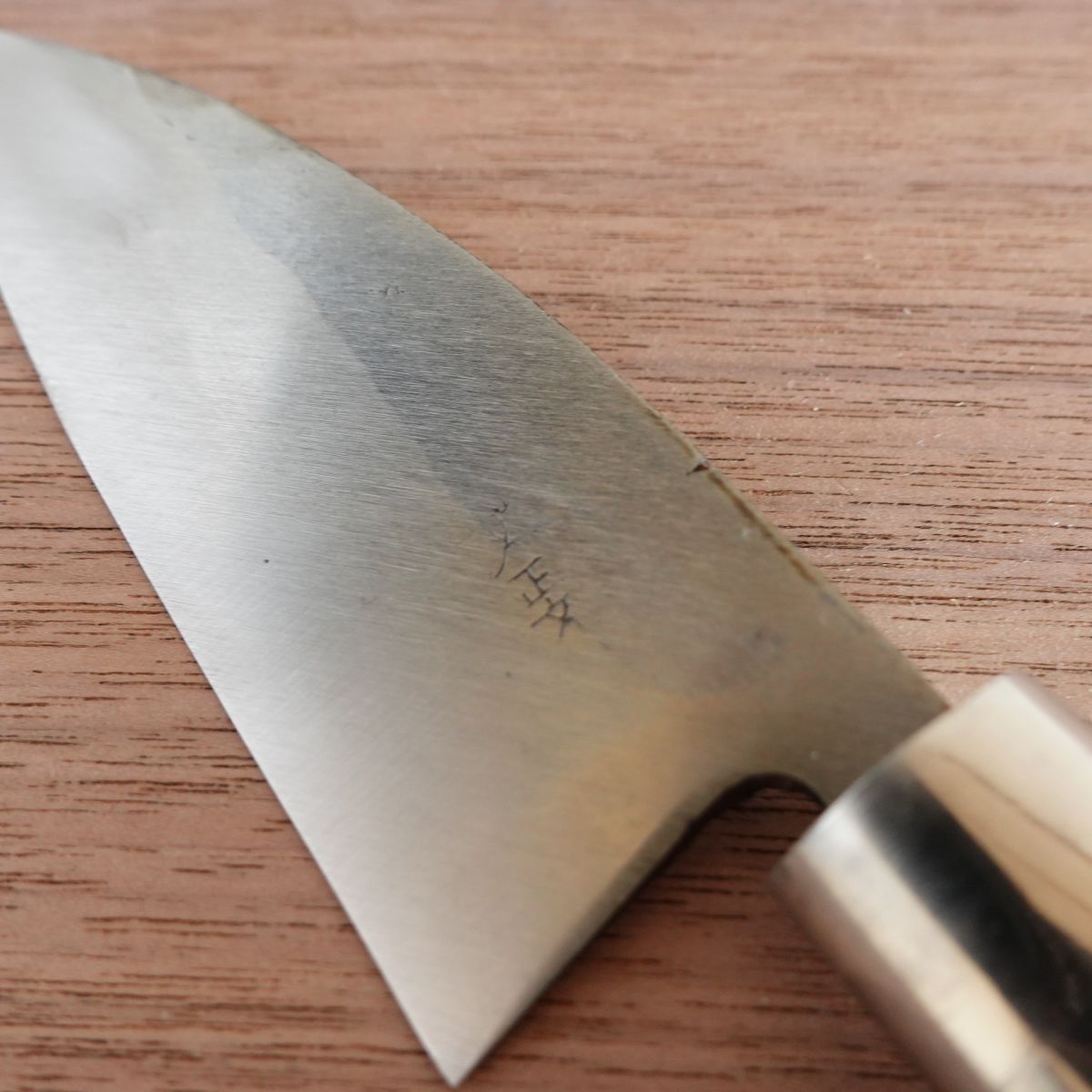 [HYPER REBORN] Masafumi Ko-Deba Knife, Sharpened, Black Oxide Finish, Aji Knife, Single-Edged, 110mm