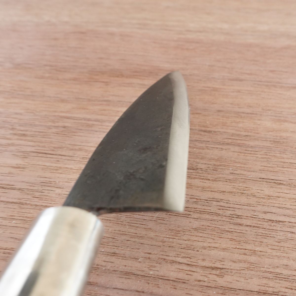 [HYPER REBORN] Masafumi Ko-Deba Knife, Sharpened, Black Oxide Finish, Aji Knife, Single-Edged, 110mm