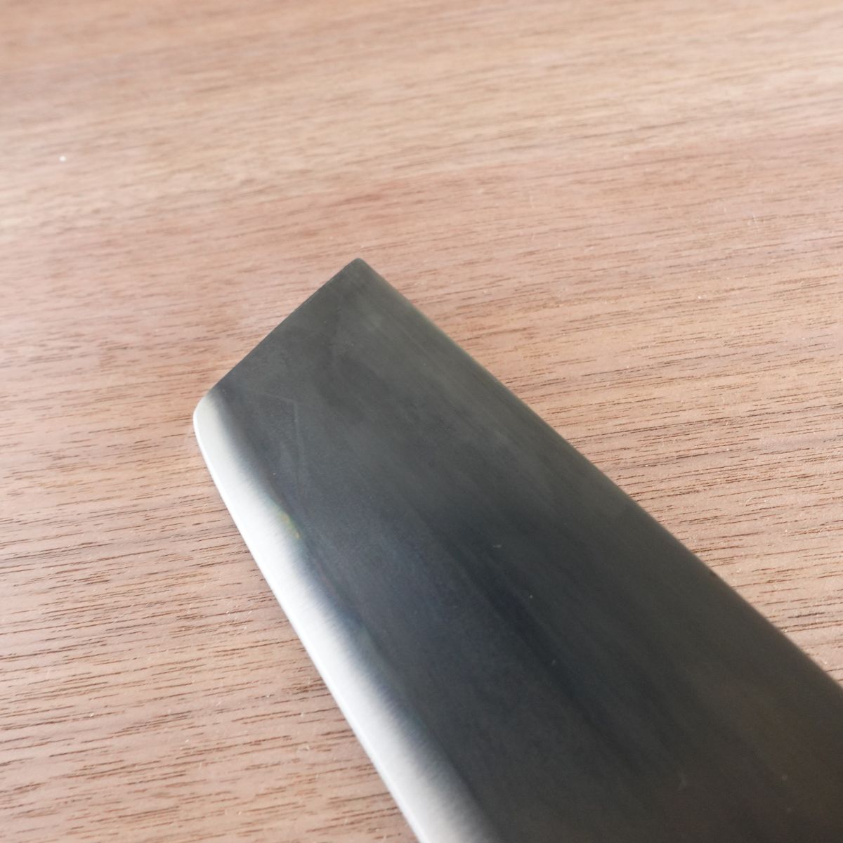 [HYPER REBORN] Tetsuhiro Nakiri Knife, Sharpened, Black Oxide Finish, Double-Edged, Vegetable Knife, 160mm