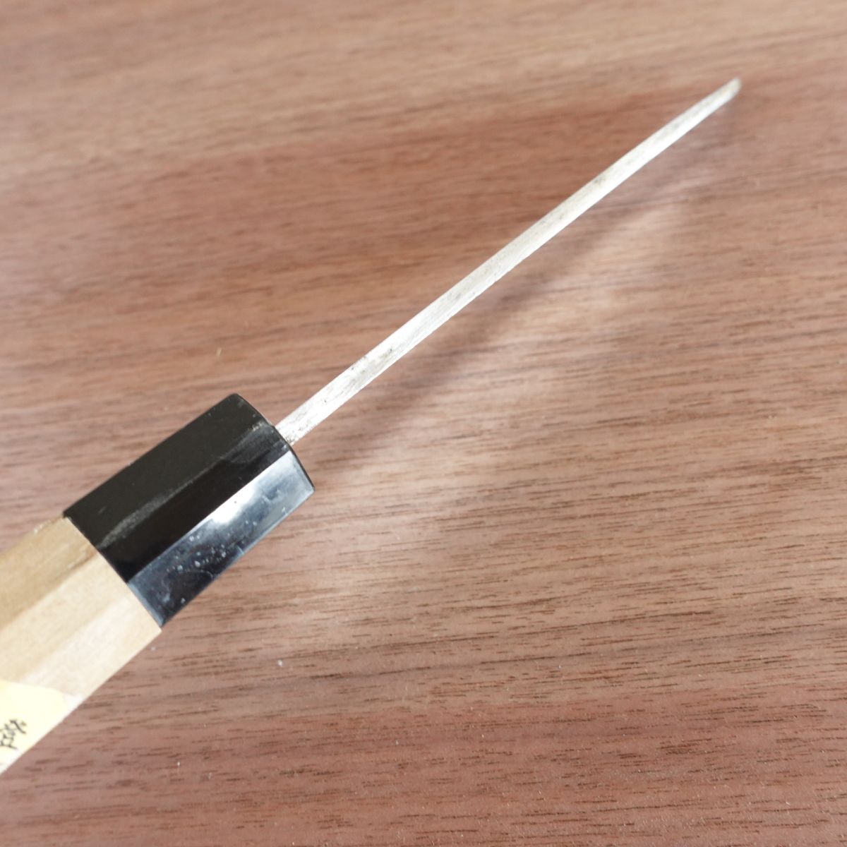 Yawaragi Deba Knife, Sharpened, Ai-Deba Knife, Hagane, Single-Edged, 155mm