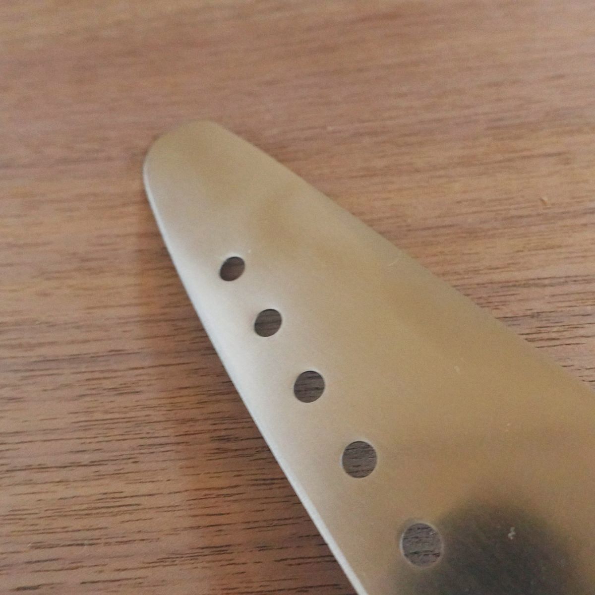 Yamato Tadayoshi Santoku Knife, Sharpened, Perforated Blade, Functional Knife, 180mm