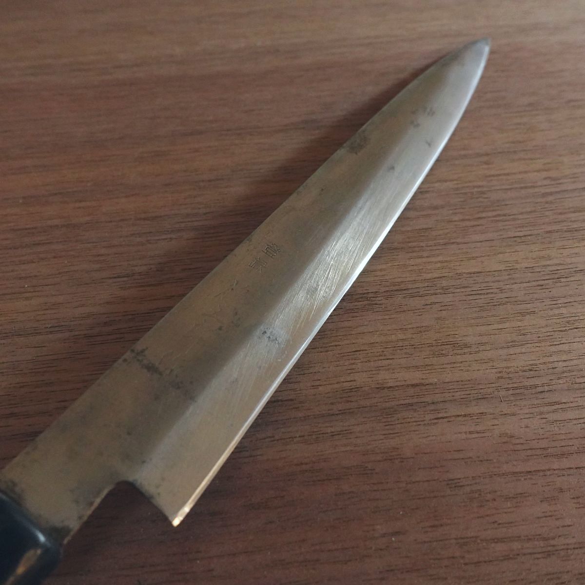 Togoro Yanagiba Knife, Sharpened, Sashimi Knife, Single-Edged, Hagane, 220mm