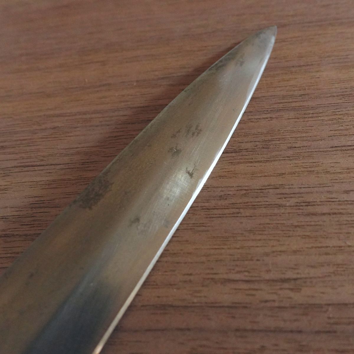 Togoro Yanagiba Knife, Sharpened, Sashimi Knife, Single-Edged, Hagane, 220mm