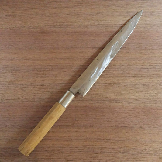 Sakai Kokaji Kunitake Yanagiba Knife, Sharpened, Sashimi Knife, Hagane, Single-Edged, 235mm