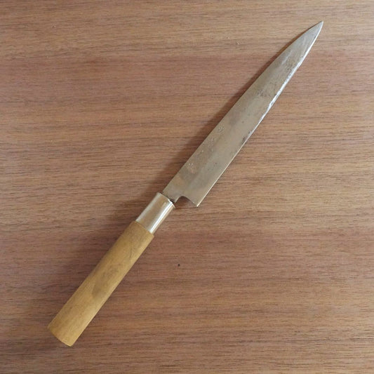 Sakai Mitsuyoshi Yanagiba Knife, Sharpened, Sashimi Knife, Hagane, Single-Edged, 215mm