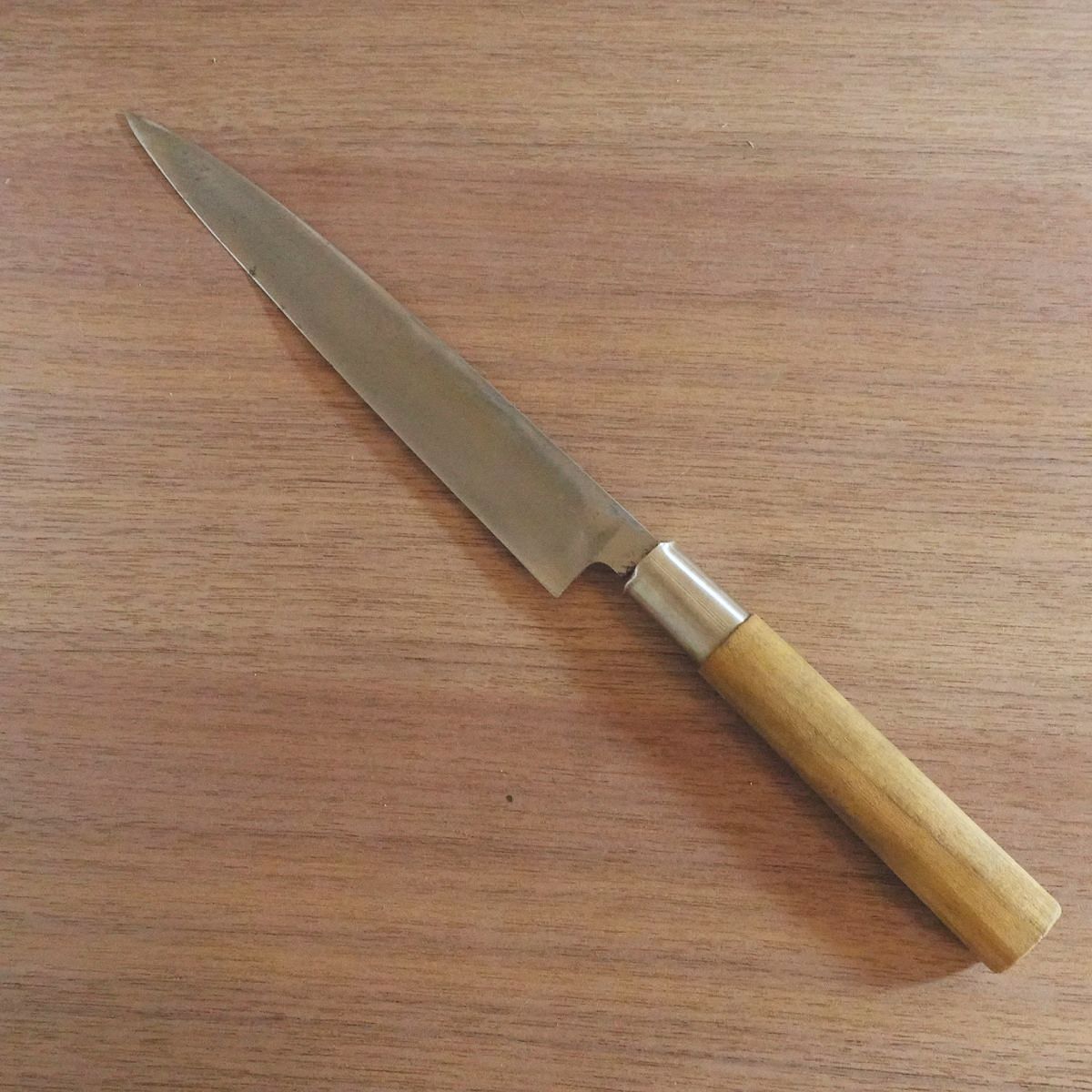 Sakai Mitsuyoshi Yanagiba Knife, Sharpened, Sashimi Knife, Hagane, Single-Edged, 215mm