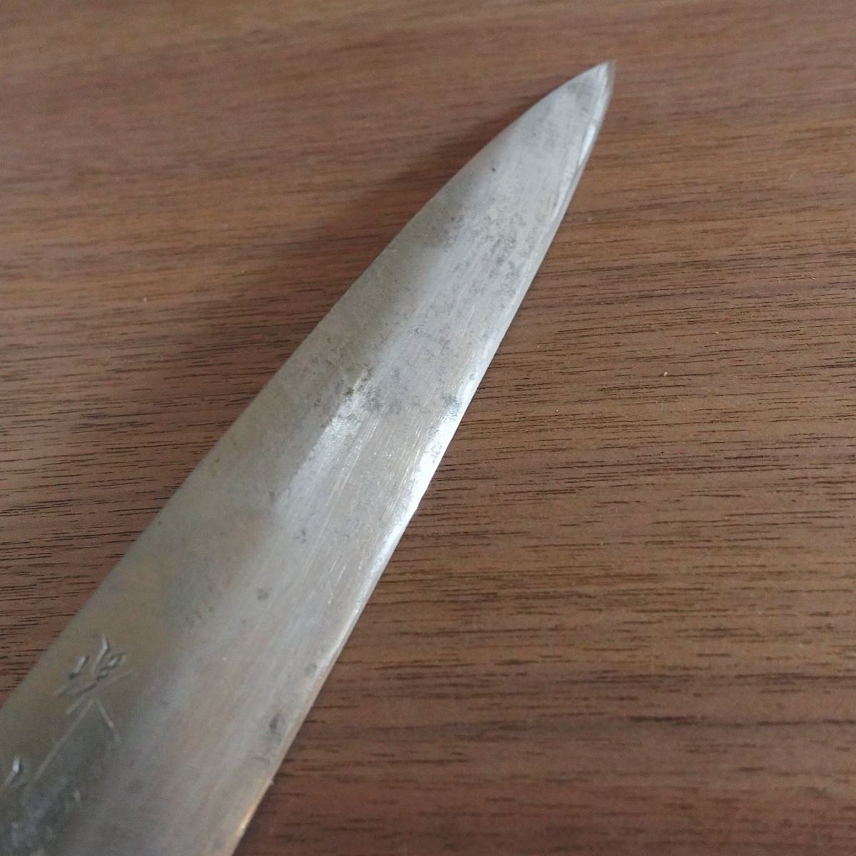 Sakai Mitsuyoshi Yanagiba Knife, Sharpened, Sashimi Knife, Hagane, Single-Edged, 215mm