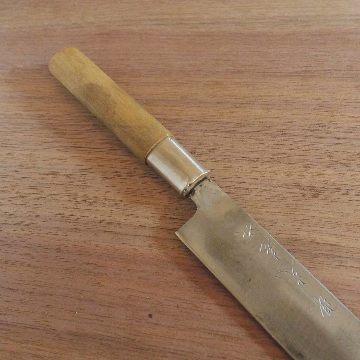 Sakai Mitsuyoshi Yanagiba Knife, Sharpened, Sashimi Knife, Hagane, Single-Edged, 215mm