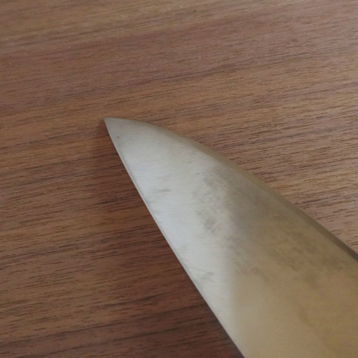 Takemitsu Funayuki Knife, Sharpened, Yasuki Silver Steel, Stainless, Slim Deba Style, 170mm
