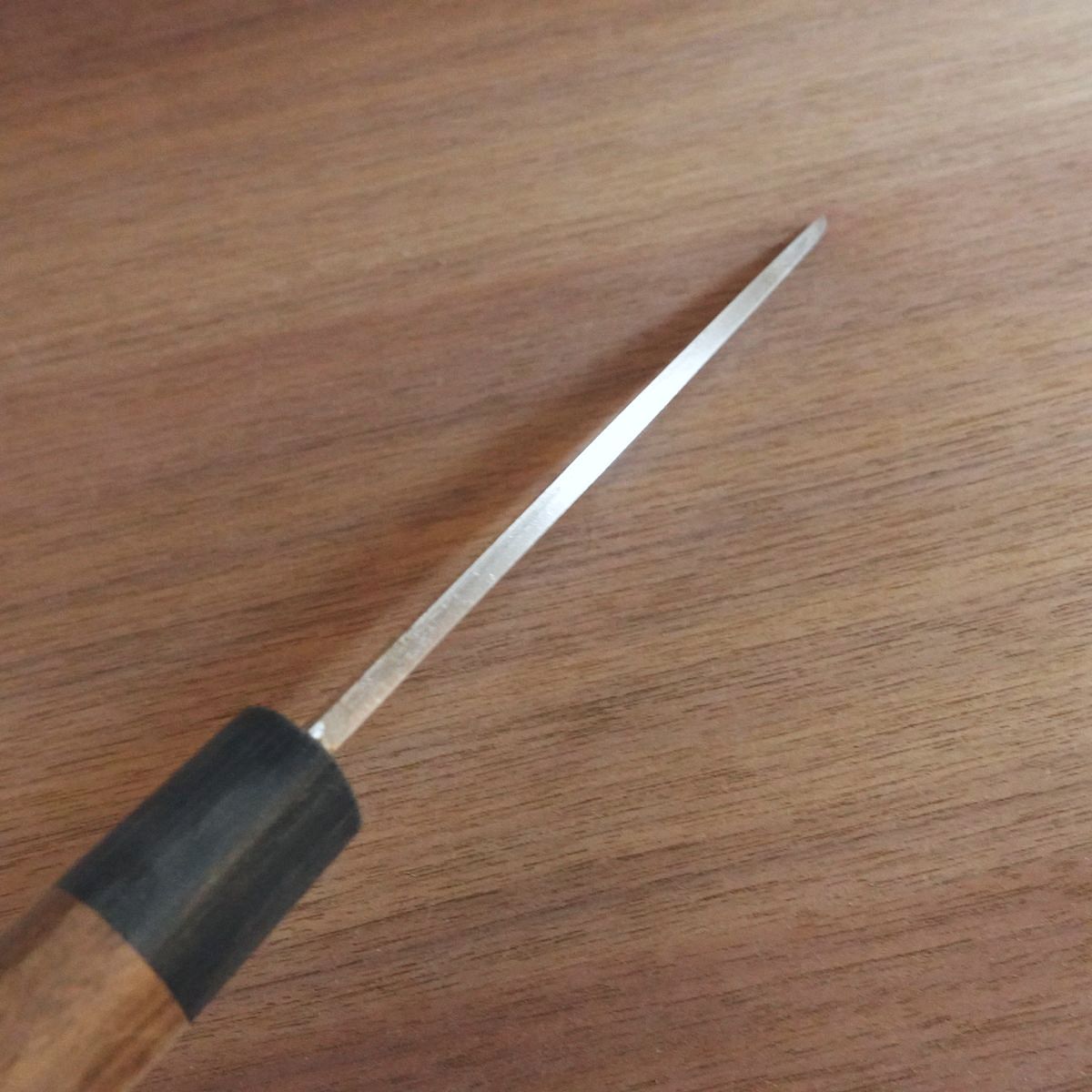 Takemitsu Funayuki Knife, Sharpened, Yasuki Silver Steel, Stainless, Slim Deba Style, 170mm