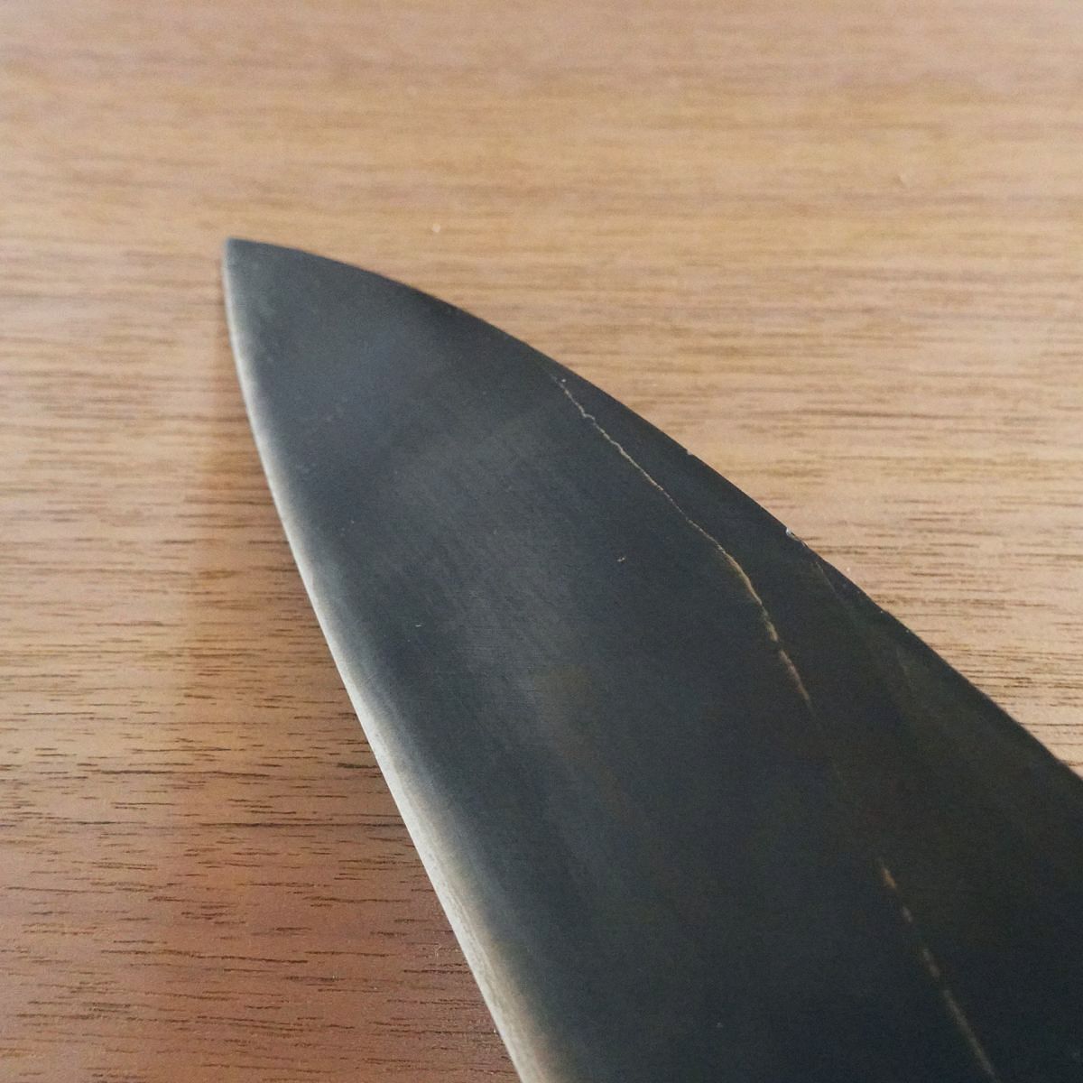 [HYPER REBORN] Ibuki Deba Knife, Sharpened, Seki Magoroku, Black Oxide Finish, Minor Spine Scratches, 155mm