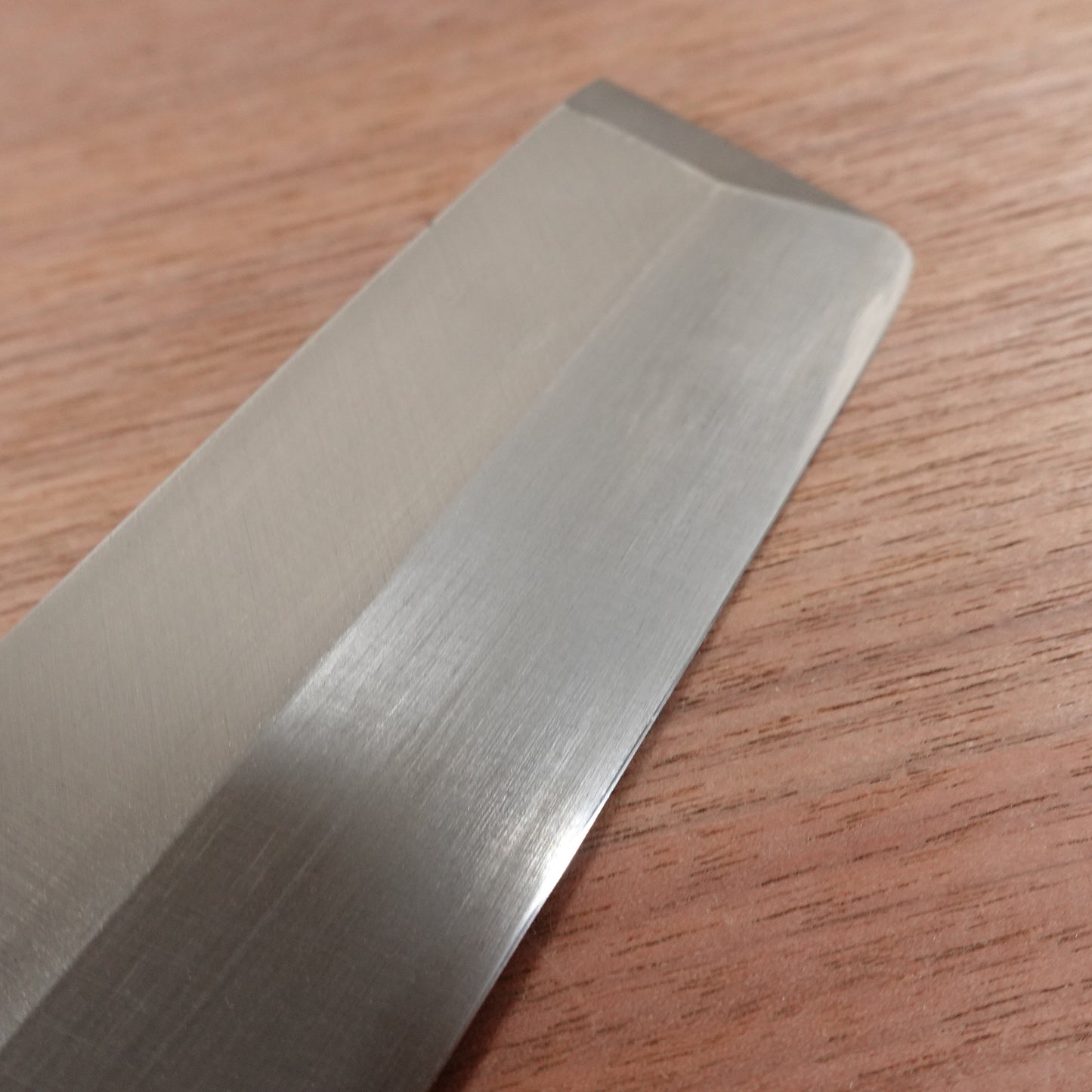 Sakai Kikumori Usuba Knife, Sharpened, Water Buffalo Handle, Single Bevel, Nakiri, Special, Boxed, Unused Stored Item, 210mm