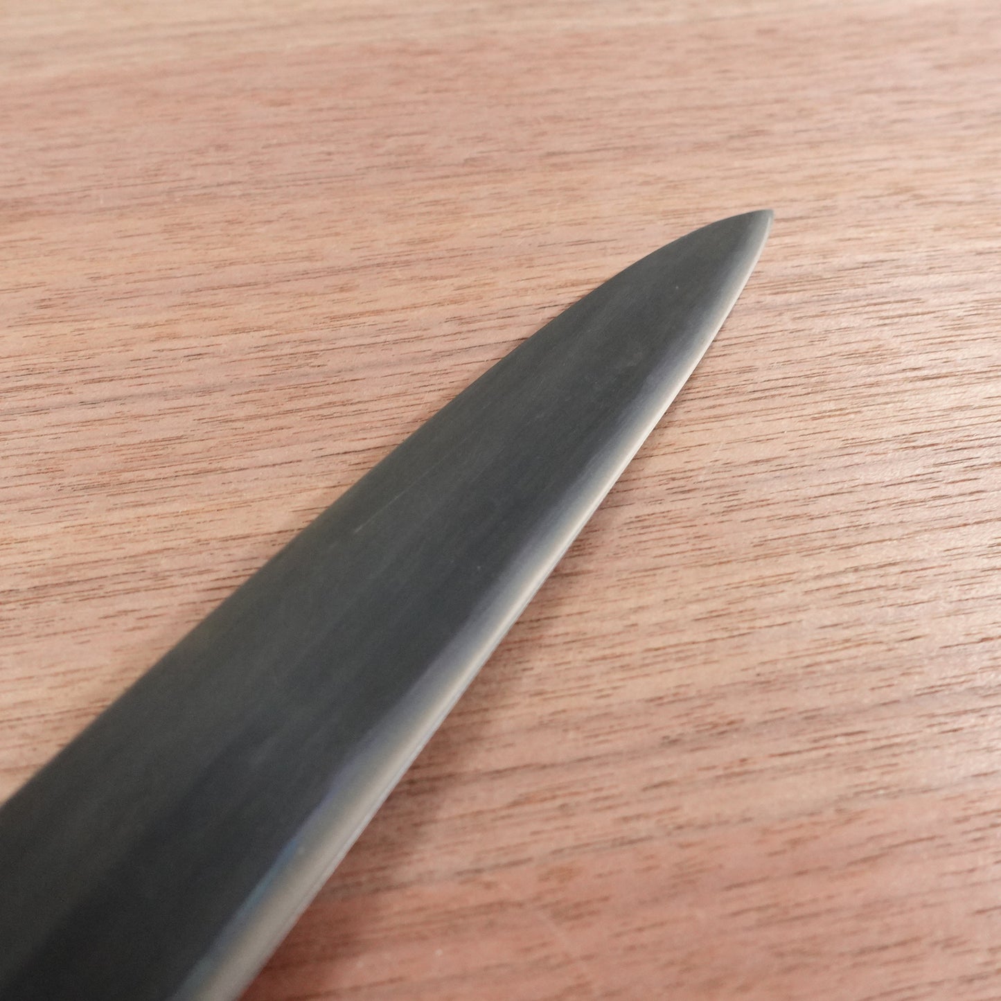 [HYPER REBORN] Yukifuji Yanagiba Knife, Sharpened, Water Buffalo Handle, Sashimi Knife, Black Oxide Finish, Lightly Used, 240mm