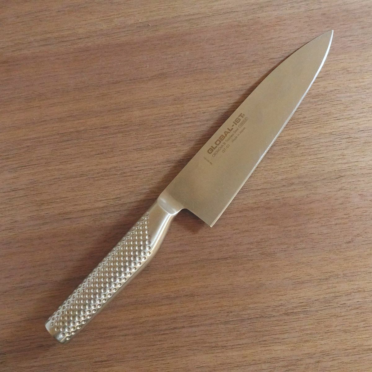 GLOBAL-IST Gyuto Knife, Sharpened, IST-01, Decorative Cutting, 195mm