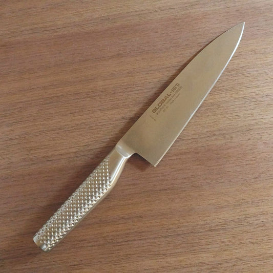 GLOBAL-IST Gyuto Knife, Sharpened, IST-01, Decorative Cutting, 195mm