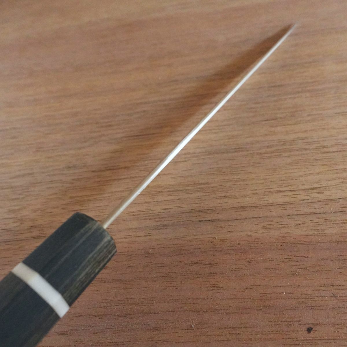Raicho-no-Ren Petty Knife, Sharpened, R2 Powder Steel, Hiroki Kobayashi, Decorative Cutting, 155mm