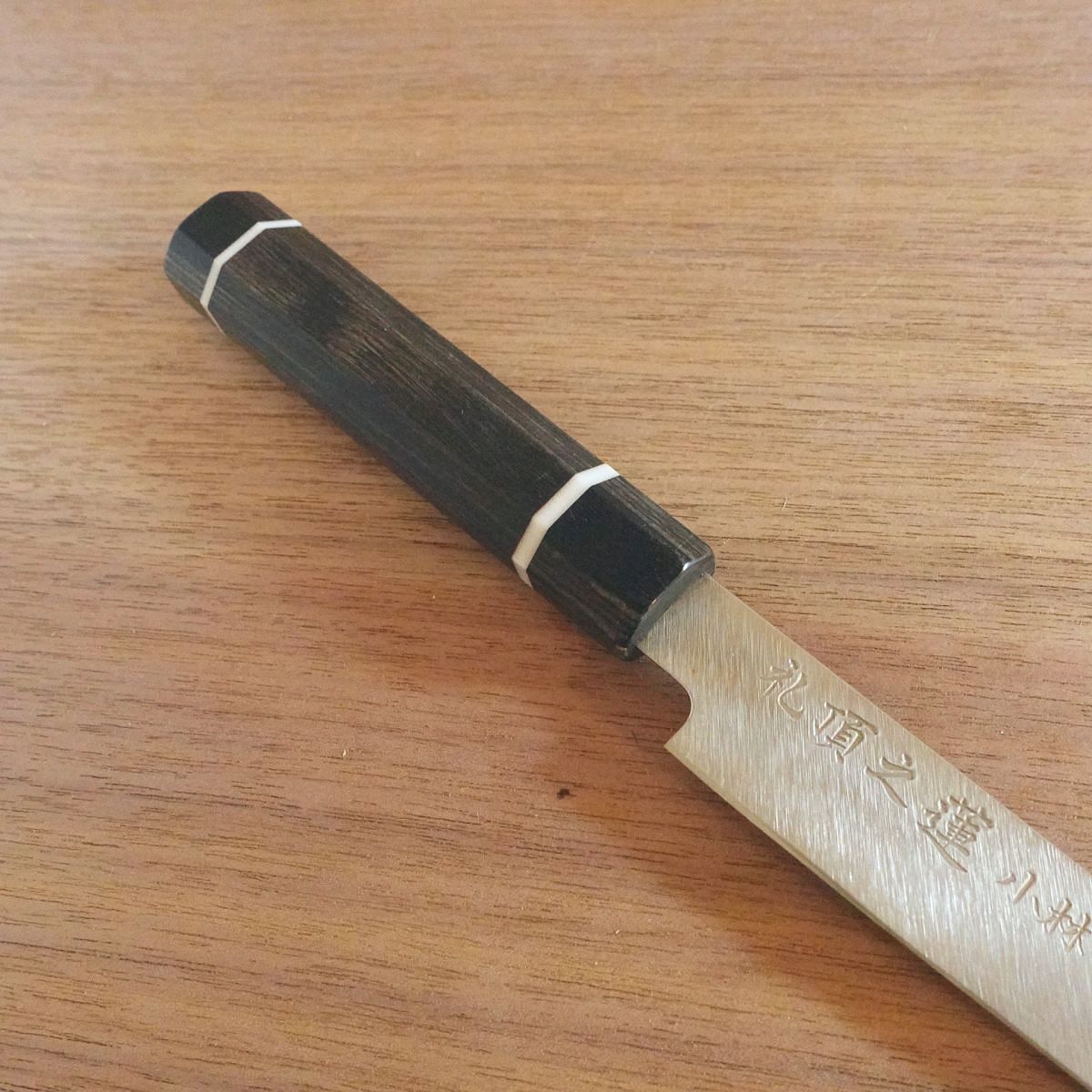 Raicho-no-Ren Petty Knife, Sharpened, R2 Powder Steel, Hiroki Kobayashi, Decorative Cutting, 155mm