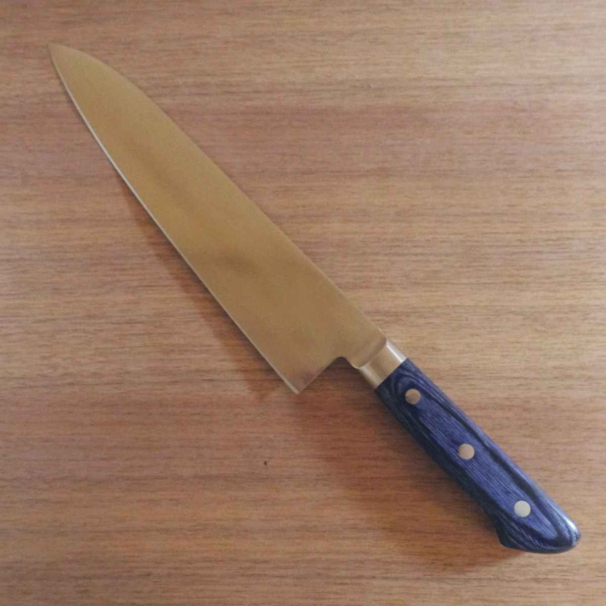 Gou Gyuto Knife, Sharpened, Chef Knife, All-Purpose Knife, Kanehiro, Stainless Steel, 240mm