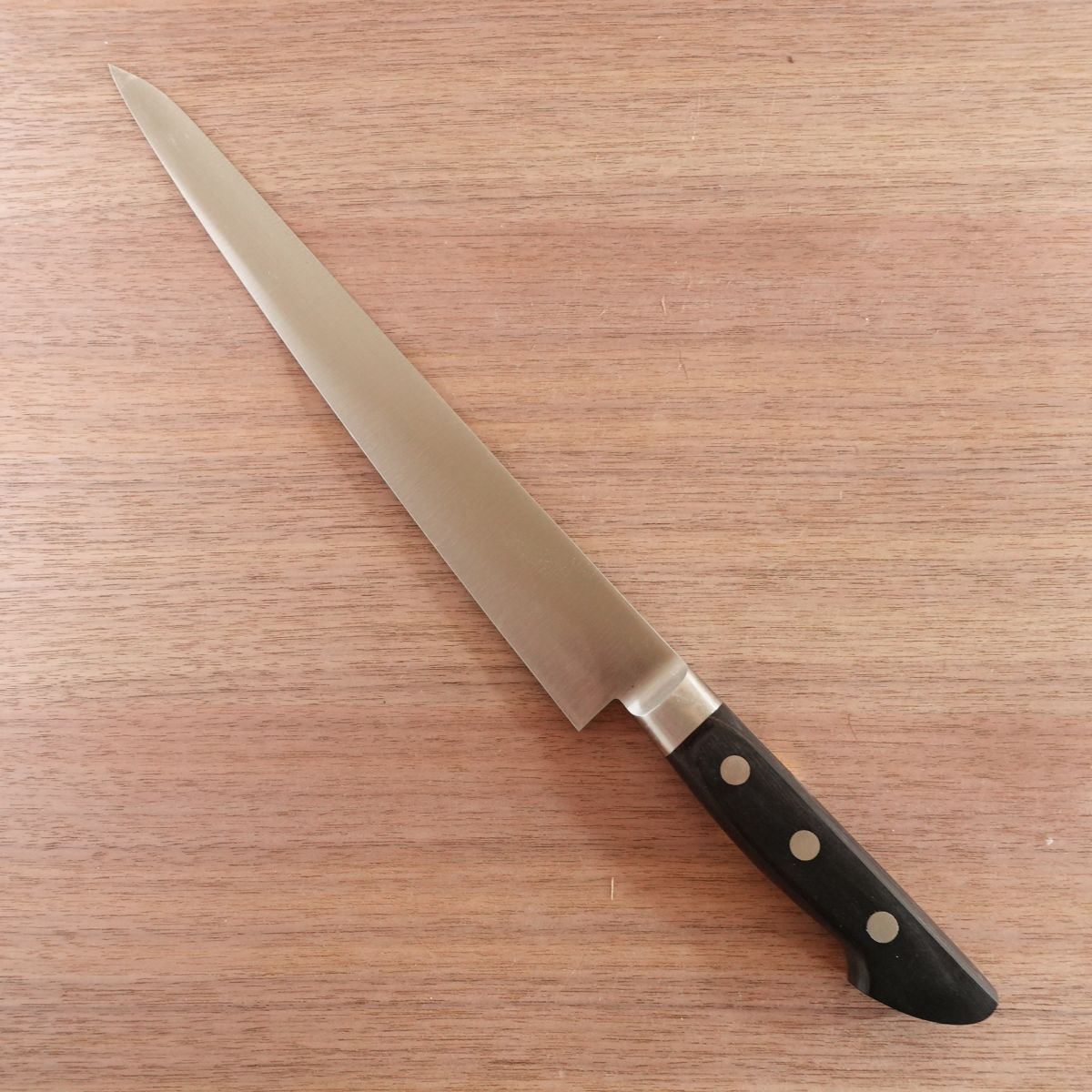 Jikko Sujihiki Knife, Slim Gyuto, Japanese Steel, With Sakai Blade Sticker, Unused, 270mm