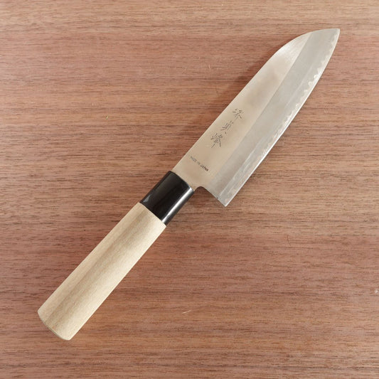 Sakai Sadamine Wa-Santoku Knife, Sharpened, Stainless Steel, All-Purpose Knife, 170mm