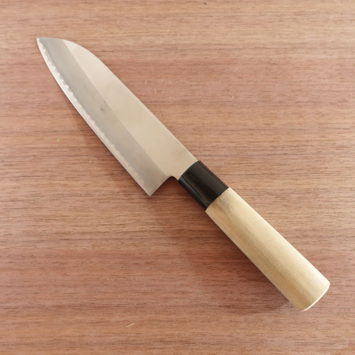 Sakai Sadamine Wa-Santoku Knife, Sharpened, Stainless Steel, All-Purpose Knife, 170mm