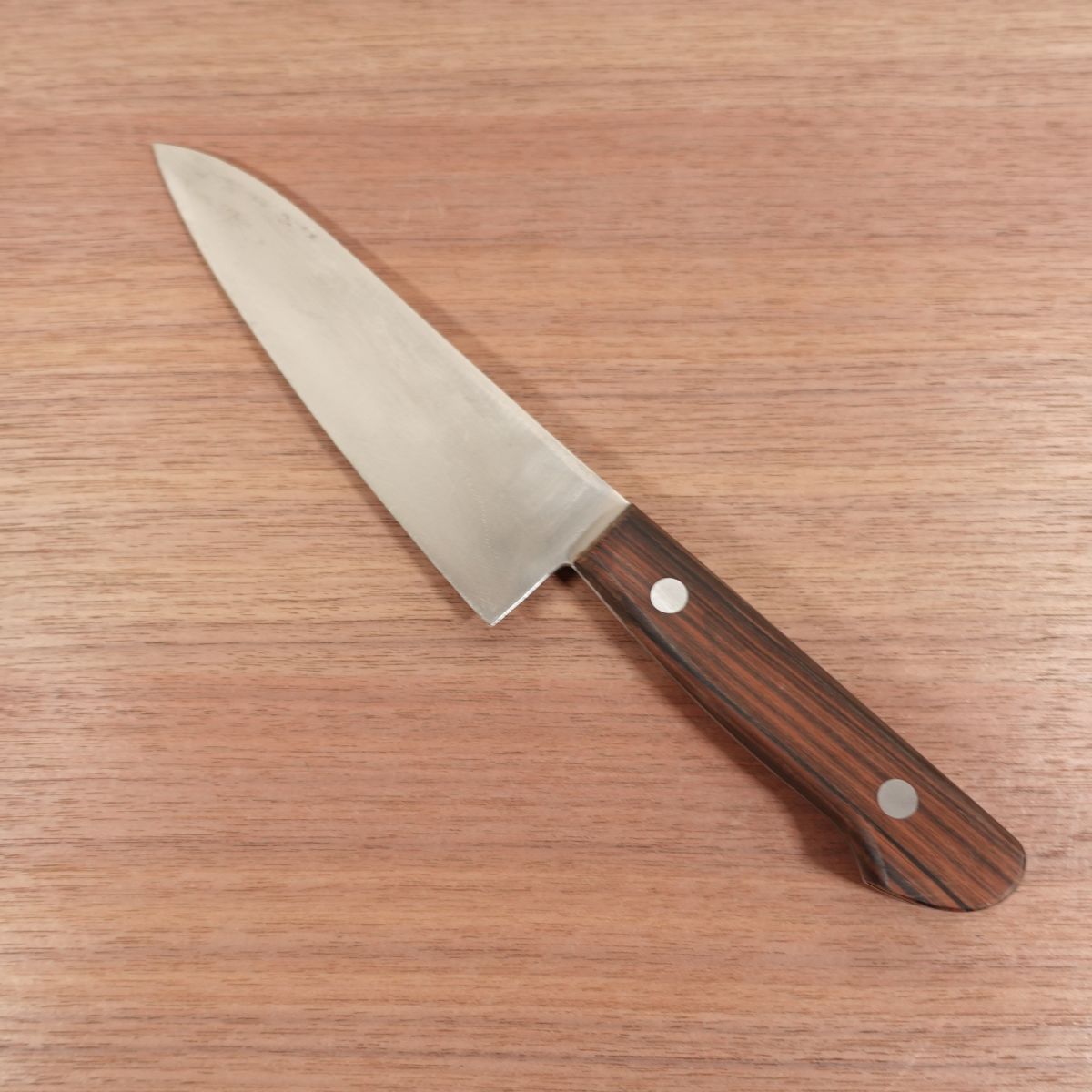 Masakane Deba Knife, Sharpened, Western Handle, Stainless Steel, Ai-Deba Knife, 165mm