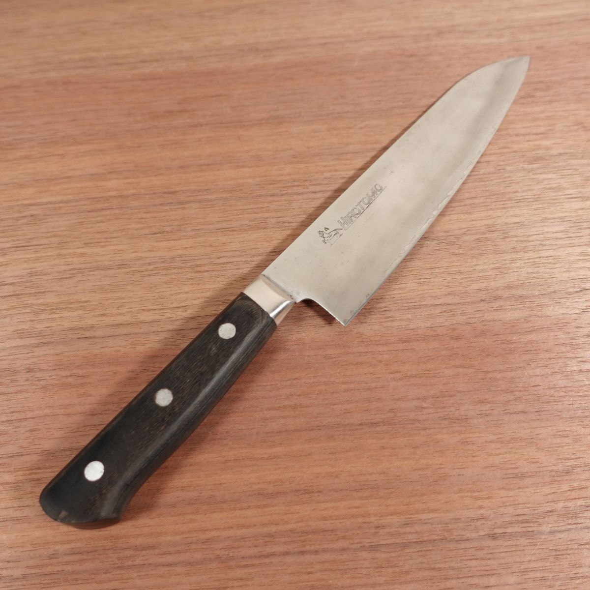 Hirotomo Gyuto Knife, Sharpened, HIROTOMO, All-Purpose Knife, Laminated Carbon Steel, Horse Logo, A, 180mm