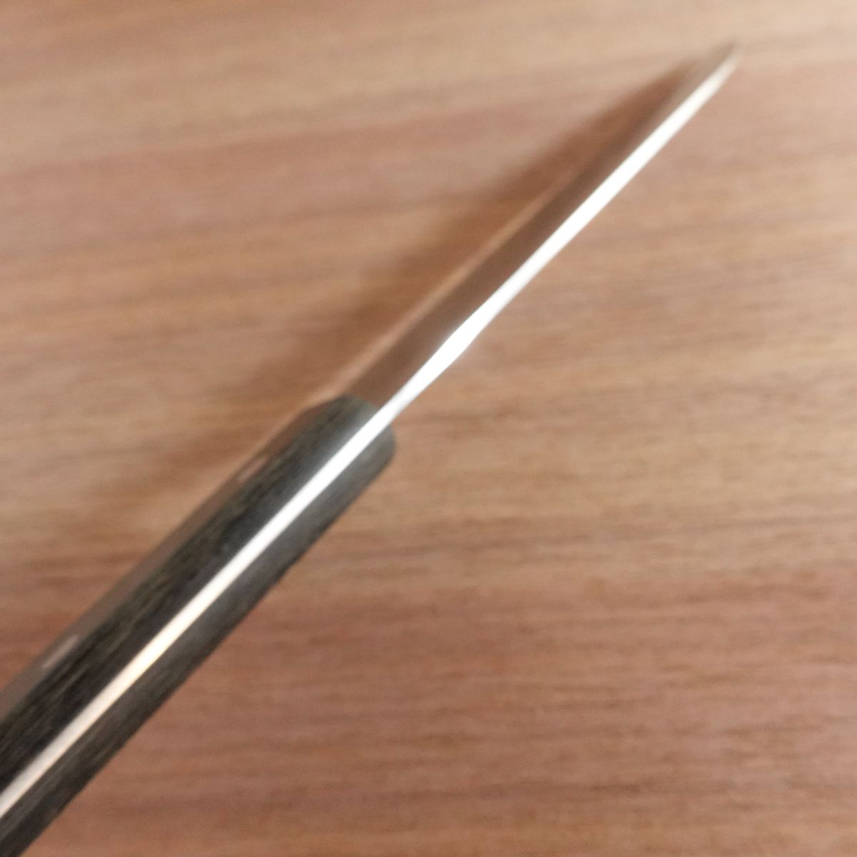 Glestain Santoku Knife, Sharpened, All-Purpose Knife, Dimpled, Slightly Single Bevel, Lightly Used, 170mm